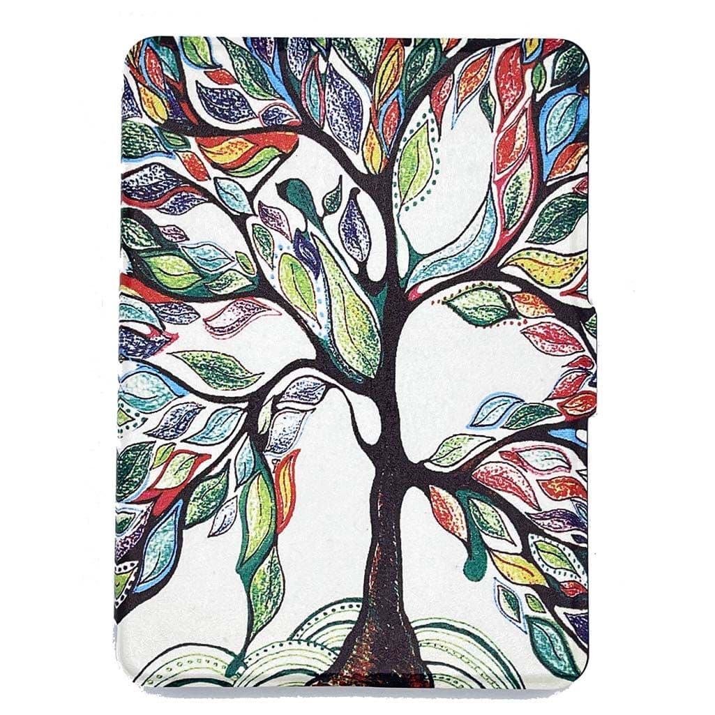 Kindle Voyage Smart Case Colourful Tree